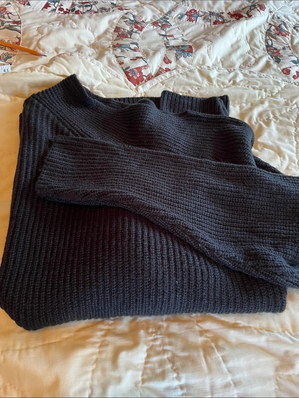 ELOQUII women’s black knit heavy sweater size 22/24